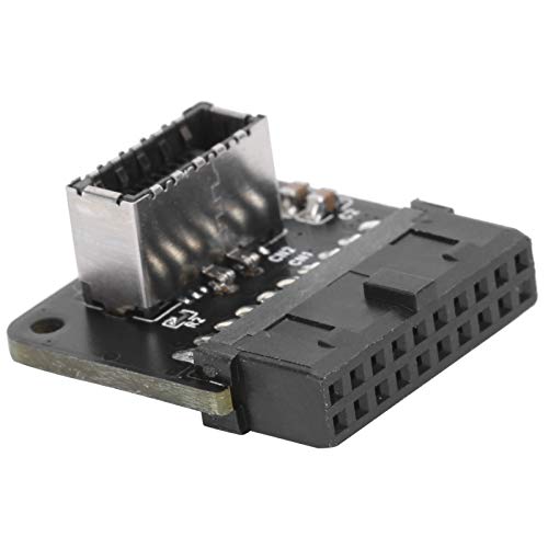 Conector da placa-mãe, preto Plug and Play de alta qualidade, prático e conveniente, conector duráve