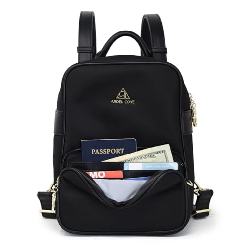 Arden Cove Carmel Anti-Theft Waterproof Backpack (Black)2