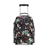 Kipling Large Printed Rolling Backpack Camo L