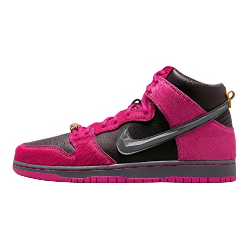 Nike Femmes Dunk Hi Retro, Rose actif/noir, 7.5