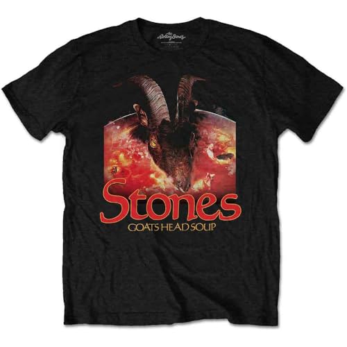 T-Shirt The Rolling Stones Rock Off Finition Premium et Tissu Haute Densité