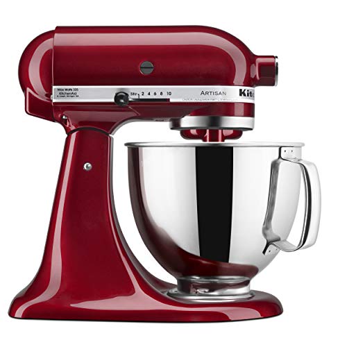 Image of KitchenAid KSM150PSGD Artisan Stand Mixer, 5 quart, Grenadine