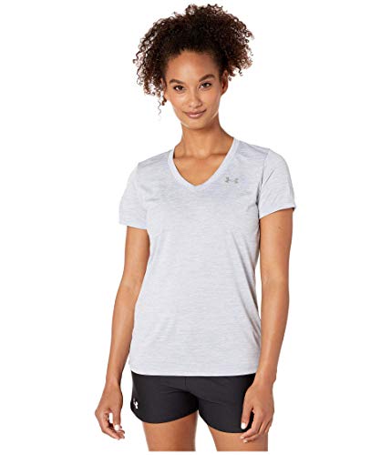 Image of Under Armour Womens Tech V-Neck Twist Short-Sleeve T-Shirt