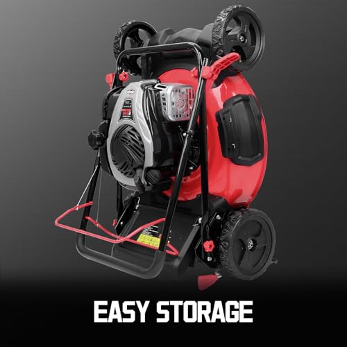 Powersmart 21 Inch Self Propelled Gas Lawn Mower, 140Cc Briggs And Stratton Engine thumb #7