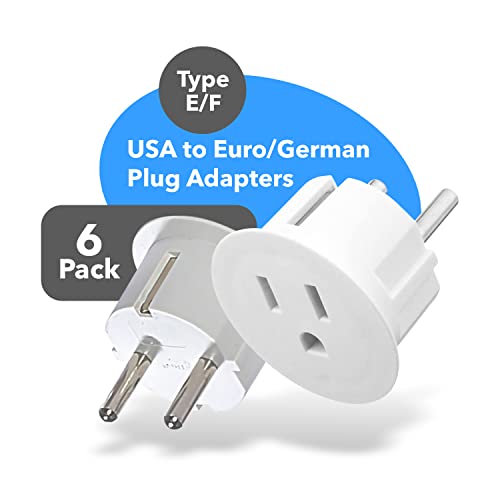 Orei HUI-94 American Usa To European Plug Adapter thumb #1
