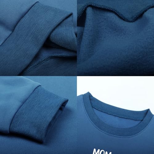 Womens Great Grandma Sweatshirt Fleece Lined Crewneck Long Sleeve Gigi Gift Inspirational Saying Tops3