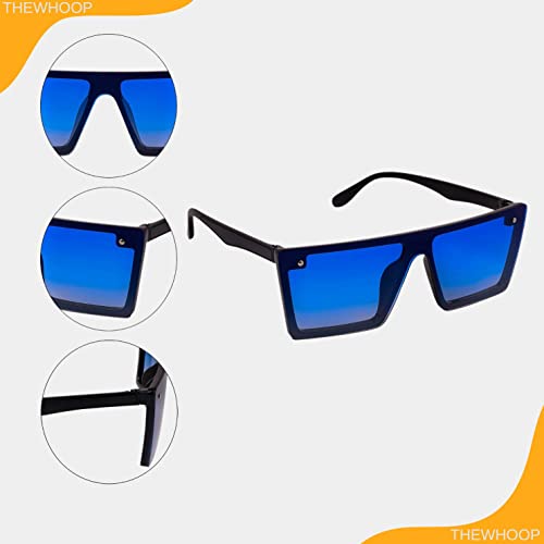Image of THEWHOOP Stylish Fashion Men's Rectangular Sunglasses with UVA /UVB Protection