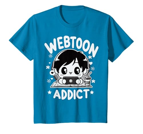 Webtoon Addict - cadeau drole pour fan accro de manga T-Shirt