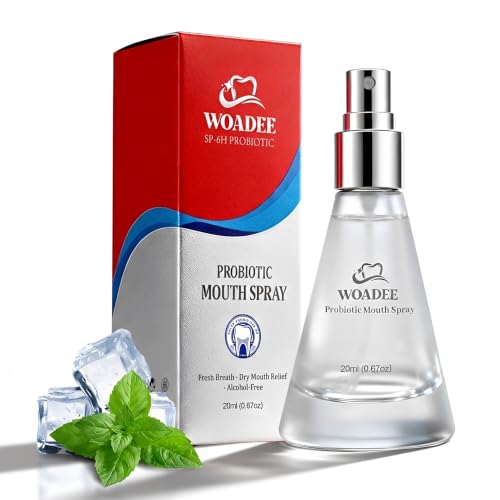 Woadee Breath Spray Fresh Breath Dry Mouth Spray with Probiotic Oral 20ml