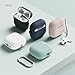 elago Compatible with AirPods 4 Case - Premium Silicone Case with Carabiner, Supports Wireless Charging, Shock Resistant, Full Protection, Headphone Accessories (Jean Indigo)