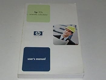 Paperback HP 33s Scientific Calculator User's Manual Book