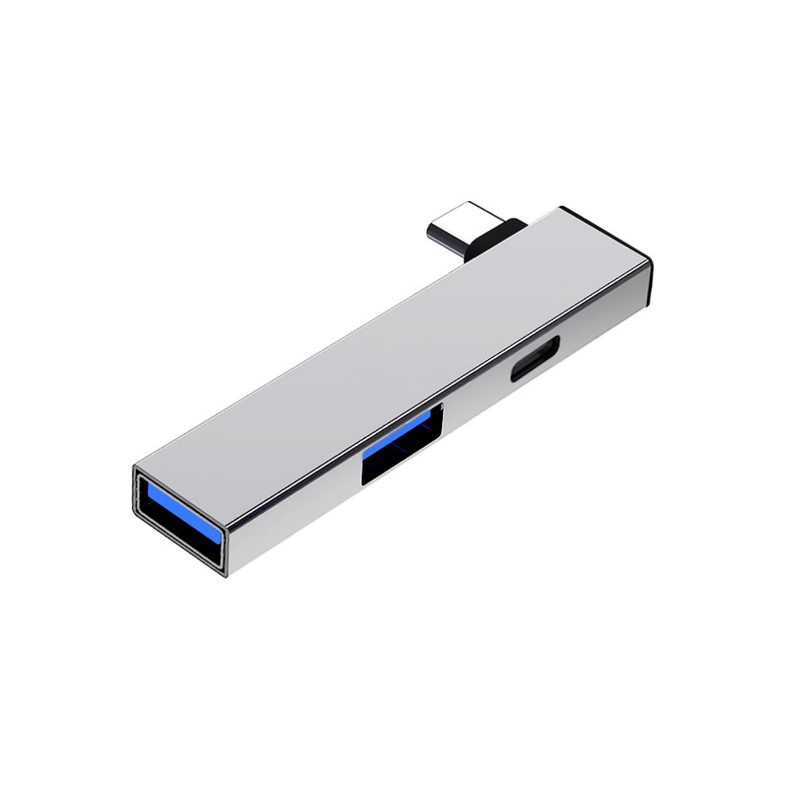 Compactly Aluminum USB C Hubs USB3 0 Hubs Type C to Type C and Double USB Port Hubs