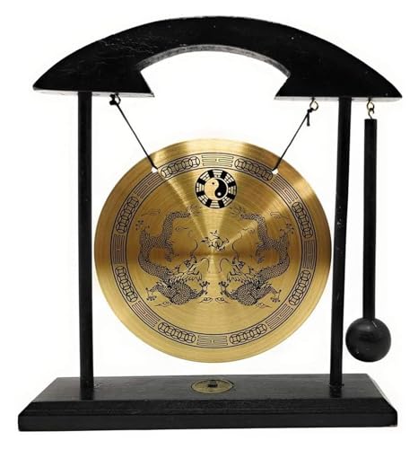 Gong zen de table feng shui en laiton, idée cadeau de décoration originale