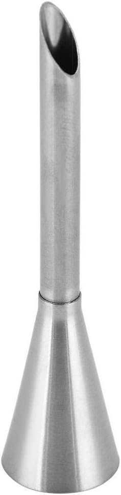 Cream Icing Piping Nozzle Tips, Stainless Steel Piping Tips Icing Tips Cream Filler Tools for Filling Puffs Donuts Cupcakes Pastries