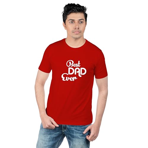 Image of Dad Daughter Combo T-Shirts Best Dad Ever Best Daughter Ever Red