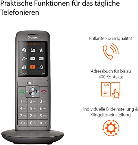 Gigaset CL660A Téléphone sans Fil 2.0 avec écran CouleurGrand Touches - vue 6