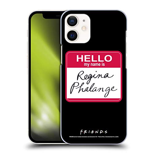Head Case Designs Offizielle Friends TV Show Regina Phalange Wichtige Kunst Harte Rueckseiten Handyhülle Hülle Huelle kompatibel mit Apple iPhone 12 Mini