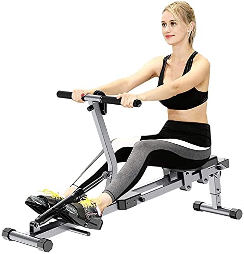 Image of Equipment Home Gym Aoligei Rowing Machines for Home Use Indoor Rower Foldable Rowing Machine Fitness Equipment Adjustable 12 Stage Hd Data D