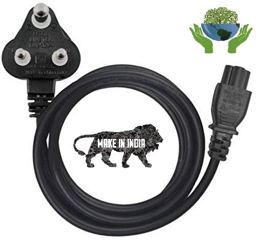 Care N Touch Computer Power Cable Cord for Desktops PC and Printers/Monitor SMPS Power Cable IEC Mains Power Cable 1.8M