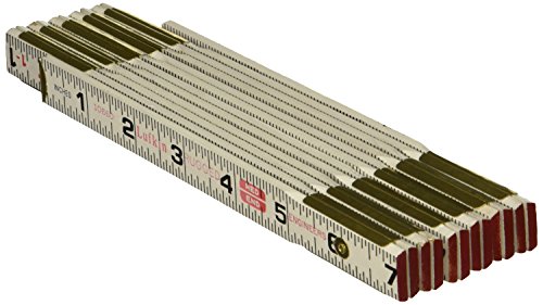 Crescent Lufkin Wood Rule, 5/8X6', Redend Eng, Black - 1066DLN image 5