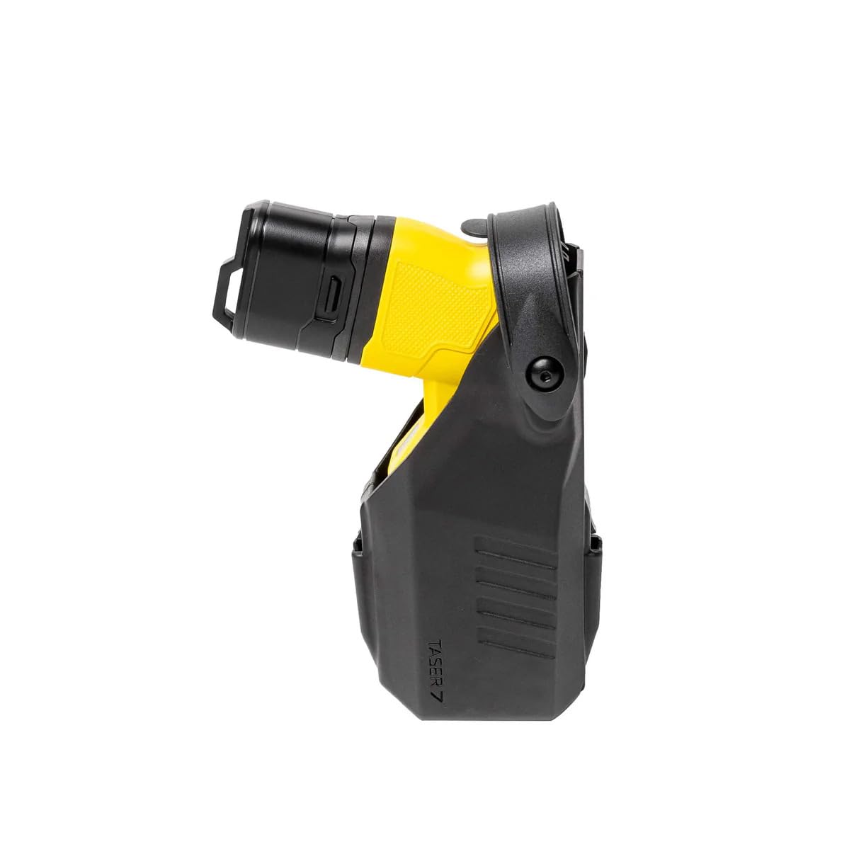 OEM TASER 7 CQ Duty Holster Made by Safariland for Axon, Compatible with Both The T7 and 7CQ. This is an OEM Manufactured Device per Axon spcifications. (Left Hand Version)