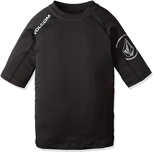 Volcom Boys' Solid Short Sleeve Rashguard