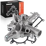 A-Premium Engine Water Pump W/Gasket [fits SOHC, 6,8Cyl 2.8 3.2 4.3 5.0 5.5] Compatible with Mercedes-Benz [C,CL,CLK,E,G,ML,S,SLK-Class] C280, CL500, C55 AMG, E320, G500 02-08, ML500, SLK320 & More