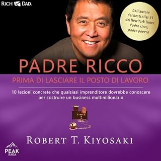 Padre ricco - Prima di lasciare il posto di lavoro copertina