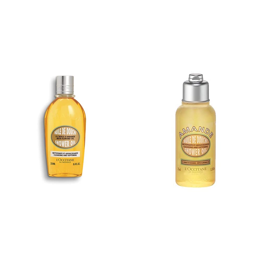L'Occitane Almond Shower Oil, 250ml, Almond Shower Oil, 35ml Combo-picture-35
