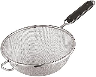 Paderno 1262220 Mesh Strainer, 20 cm, ABS Handle, Stainless Steel