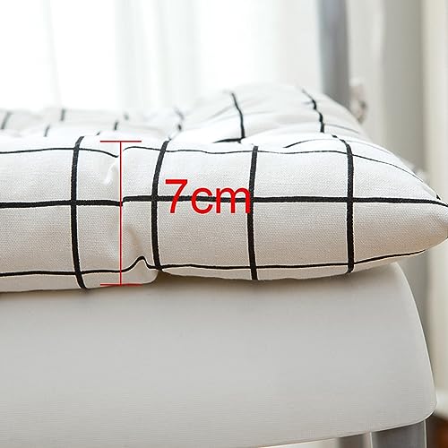 Coussin de siege pour soulager la pression, assise confortable et douce en lin