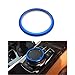 Thor-Ind Aluminum Multimedia Knob Cover Ring Sticker Compatible with BMW 1 2 3 4 5 6 7 Series X3 X4 X5 X6 Center Console iDrive Multimedia Controller Knob