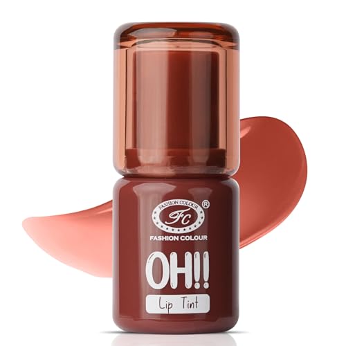 Fashion Colour Oh Lip Tint | Velvet Touch Hydra Lips | 10hrs of Hydration | Non-Sticky Formula | Tinted Lip Balm | Shade- (Chocolate, 3.8g)