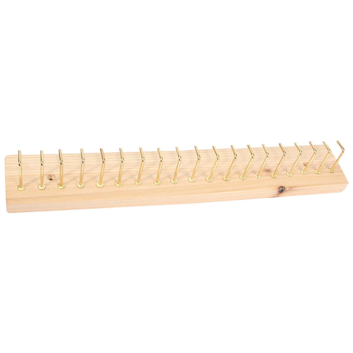 Evita enredos con el colgador de joyas de madera en pared
