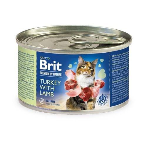 Brit Katzenfutter Premium Truthahn Lamm 200 g