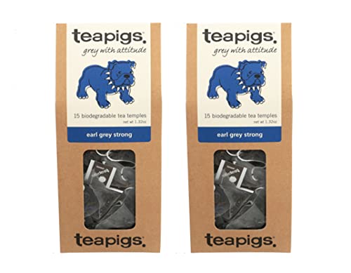 Teapigs Everyday Brew English Break - Made of Whole Leaf Only - 15 Teabags (Pack of 2)