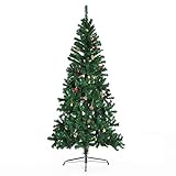FÁCIL DE ENSAMBLAR / DESMANTAR: Este árbol tiene ramas con bisagras plegables y se separa en tres secciones individuales para permitir un fácil montaje, desmontaje y almacenamiento cuando no esté en uso.