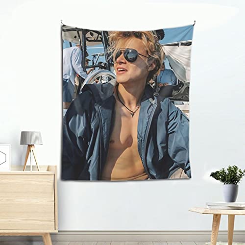 Rudy Pankow J.j. Maybank Art Deco Tapestry Bedroom Living Room Tapestry Wall Poster Camping Travel Blanket 60X51 Inch #TOP4