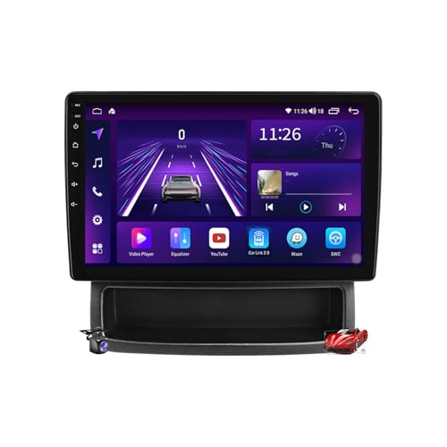 Radio 2 DIN Android 15 con Carplay 4G WiFi Receptor FM para Trafic Vivaro 2010