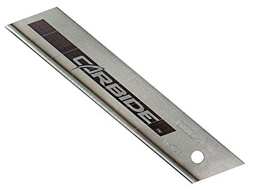 Image of Stanley FatMax STHT0-11825 25mm Carbide Snap Off Blades (Pack of 5), Silver/ Black