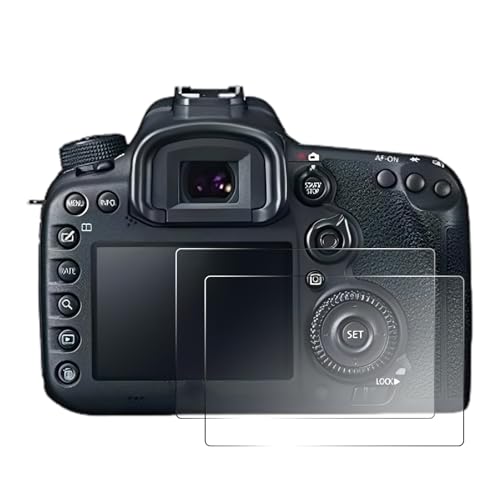 Compatibilità: questa pellicola protettiva per fotocamera è compatibile con fotocamere Canon EOS 7D Mark II 7D2, garantendo una copertura precisa senza compromettere la funzionalità dello schermo o il funzionamento della fotocamera.
