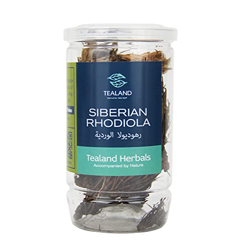 Tealand Herbal Rhodiola Rosea Antioxidant Rich Natural Ingredients & Pure Taste Caffeine Free Stress Relieving Immune Support 25g