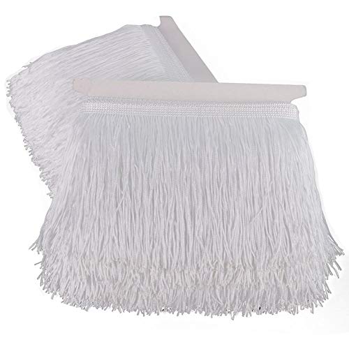 Heartwish268 Fringe Trim Lace Polyerter Fibre Tassel 6inch（″） Wide 10 Yards Long