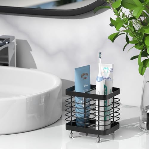 Reviews de Porta cepillos - 5 favoritos. 45 Portacepillos de Dientes para Baños,Soporte para Cepillo de Dientes de Acero Inoxidable,Pared Soporte de Cepillo de Dientes sin Perforación Organizador de Baño Caja,con Agujeros...