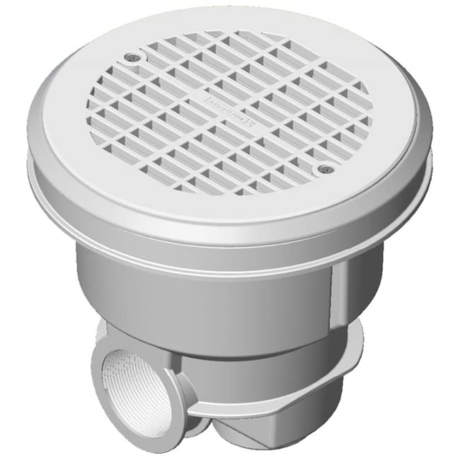 Suinga Sumidero Norm con Rejilla Plana para Piscina de Liner y prefabricada. (con Insertos)