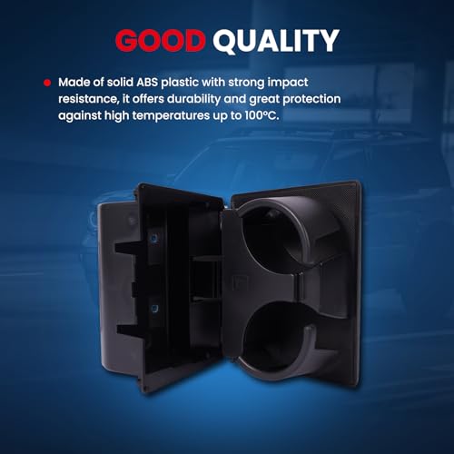Portavasos MOCA negro compatible Ford Super Duty 2008-2016 miniatura 3