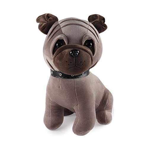 Pug Stuffed Animal, 12 inches Tall, Pug Dog Stuffed Animals Large Toy, Stuffed Pug Plush Toy for Kids, Pug Dog DÃ©cor, Pug Pillow Toy Plushie