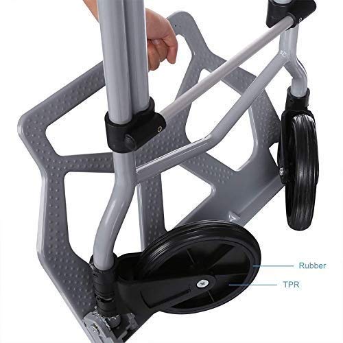 Image of 80 kg Heavy Duty Sack Truck Folding Portable Hand Truck Hand Industrial Trolley