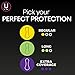 U by Kotex Lightdays Panty Liners, Regular, (thomaswi), Multicolor, Unscented, 64 Count