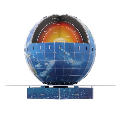 Puzzle globe terrestre éducatif Mikikit, le cadeau idéal pour fille et garçon curieux